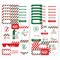 Big Dot of Happiness Santa's Special Delivery - Assorted From Santa Claus Christmas Gift Tag Labels - To and From Stickers - 12 Sheets - 120 Stickers